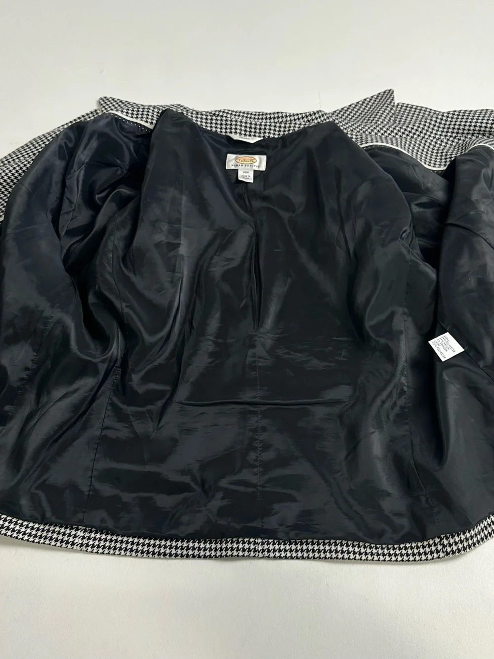 Talbots classic houndstooth